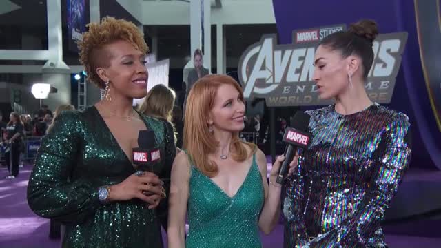 Agents of S.H.I.E.L.D. Natalia Cordova-Buckley LIVE from the Avengers Endgame Premiere