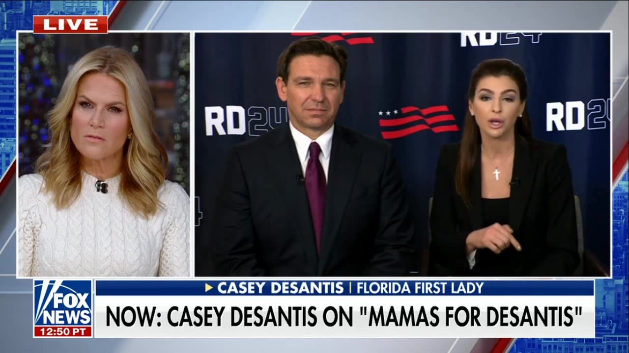 The IOWA Caucuses: Casey DeSantis tells voters from out-of-state to come to Iowa and "participate"