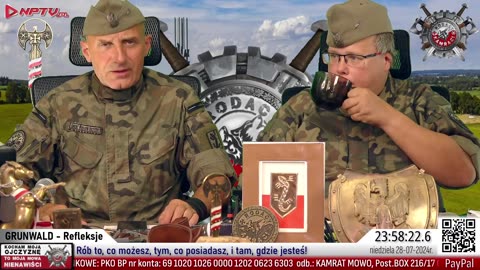 Grunwald - refleksje. Nd. 28.07.2024r. W. Olszański, M. Osadowski NPTV.pl Rodacy Kamraci