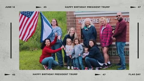 Happy Birthday President Trump...