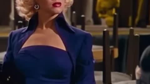 ***Iconic Moment Of Marilyn Monroe In Gentlemen Prefer Blondes***