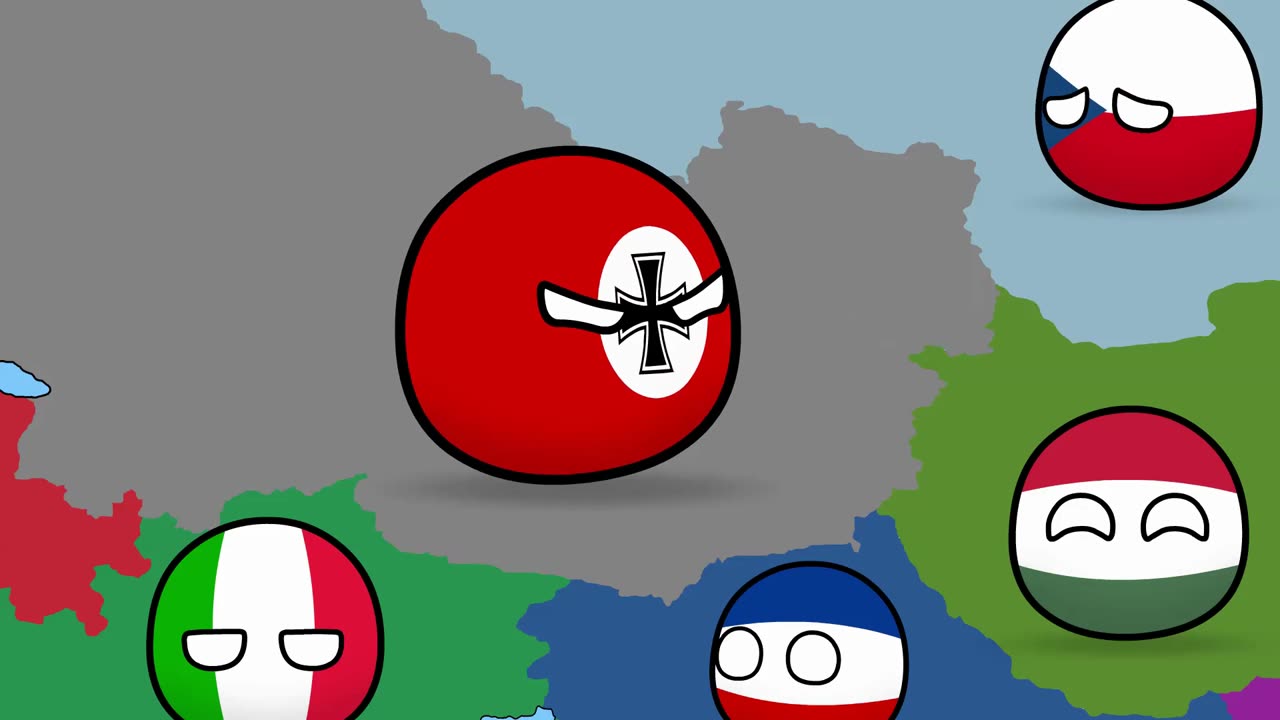 History of Austria - Eps 1 - Countryballs