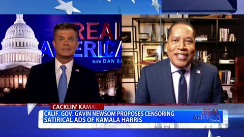 REAL AMERICA -- Dan Ball W/ Larry Elder, Kamala Harris' Extremely Radical Agenda, 7/29/24