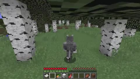 I Became A Werewolf In Minecraft