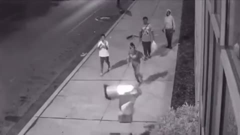 Two teens who were seen on video murdering an elderly Philadelphia man (James Lambert) with a traffi