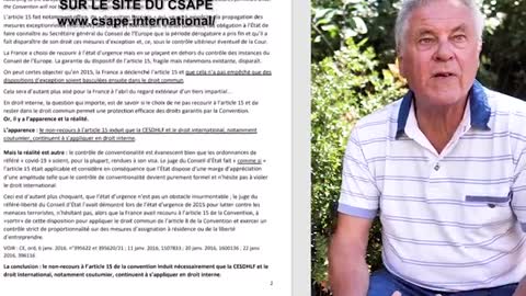 CSAPE : Plainte contre des dirigeants français à la Cour Pénale Internationale