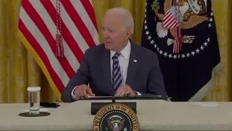 BIDEN SILENCED: White House Cuts Audio as Biden Answers Question