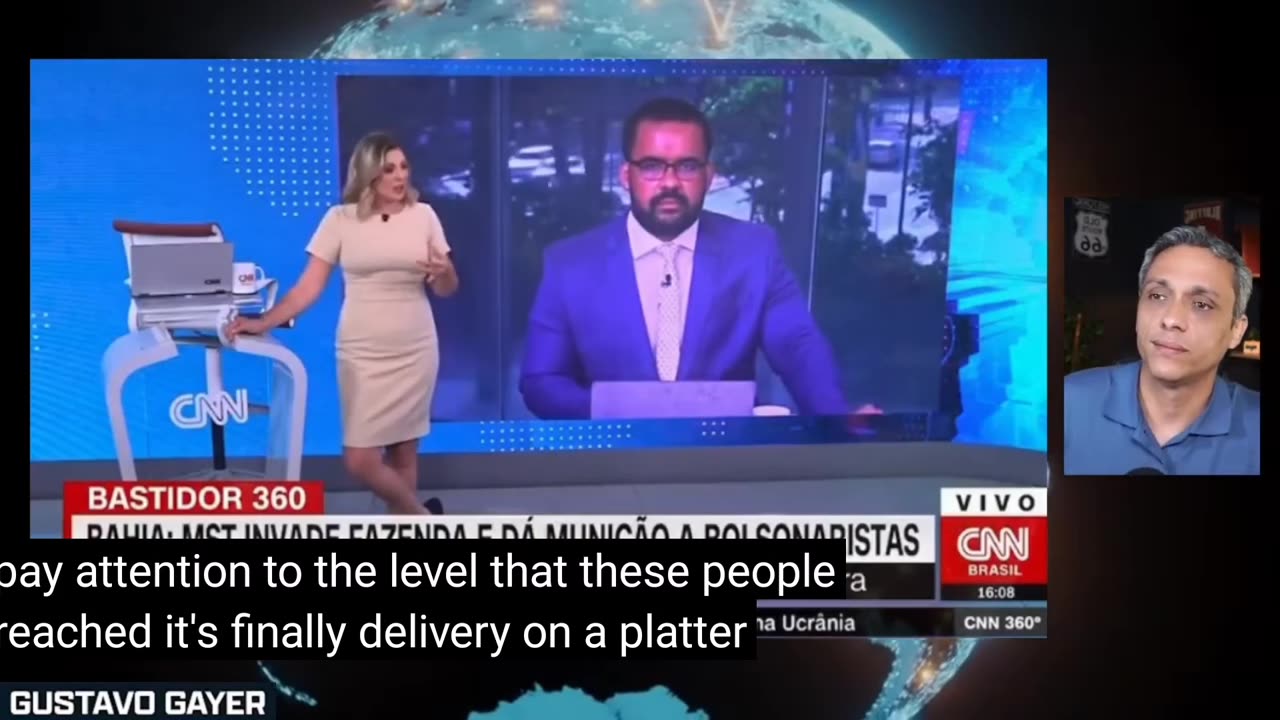 Inacreditável! Daniela Lima da CNN chegou no fundo do poço dessa vez - by Gustavo Gayer