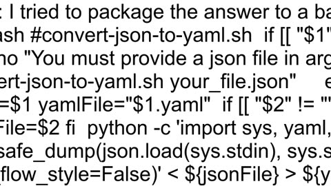 How to convert JSON to YAML in javascript