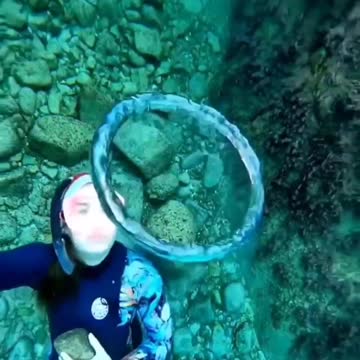 Under water 🌊 swimming video