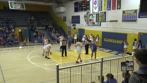 Clarkrange Highschool Basketball 1/2/24