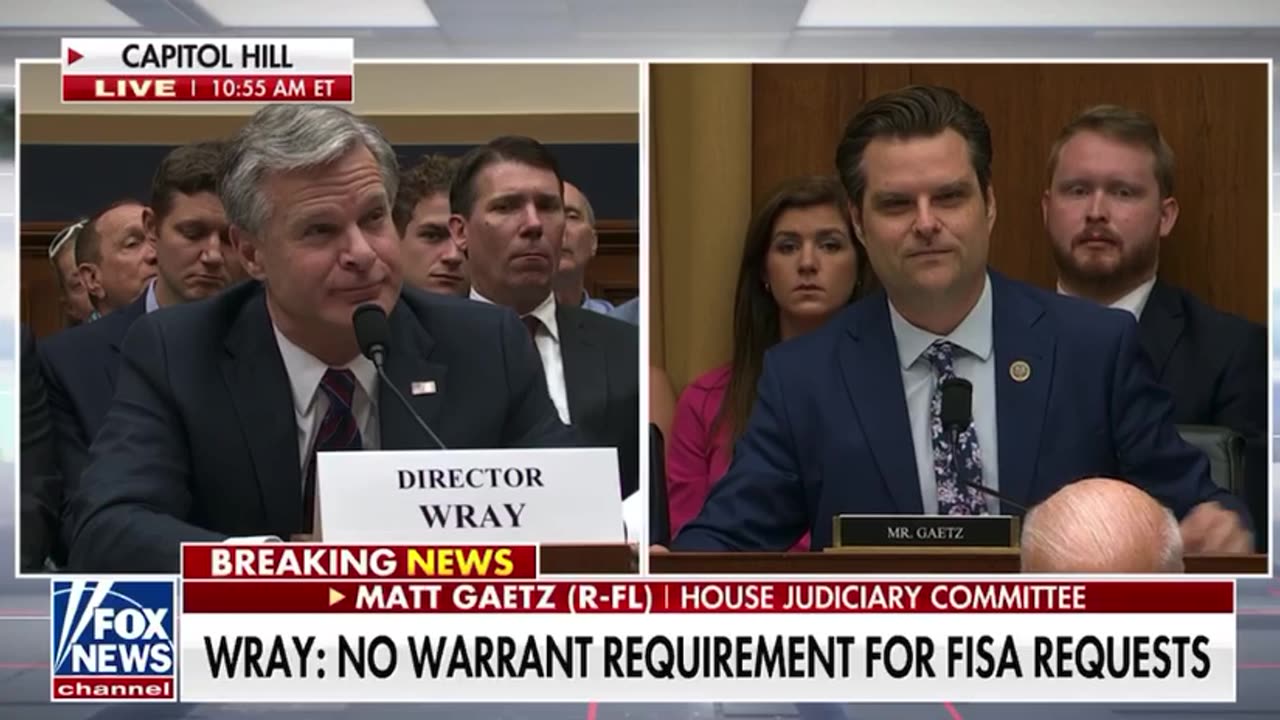 BOOM! Matt Gaetz ABSOLUTELY DESTROYS Crooked FBI Chief Chris Wray with UNFORGETTABLE FINAL WORD!