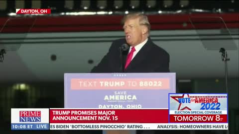 Trump Endorses List of GOP Candidates in 2022 Midterm Elections