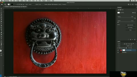 Using gradients in masks to blend images