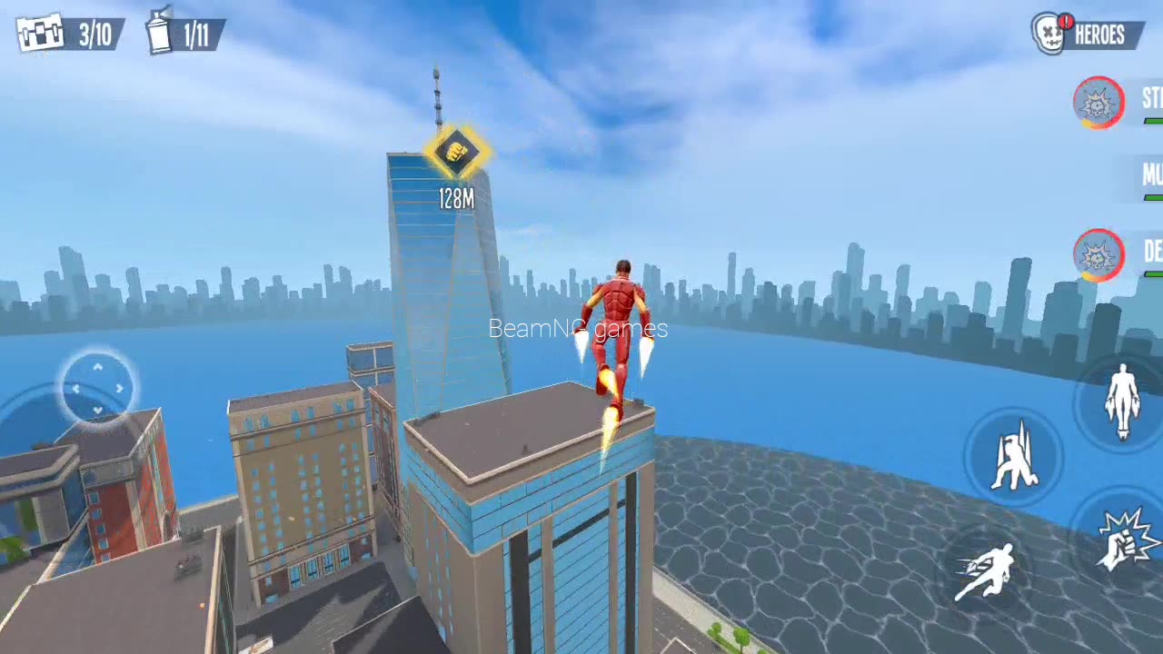 Iron man fighting part 1