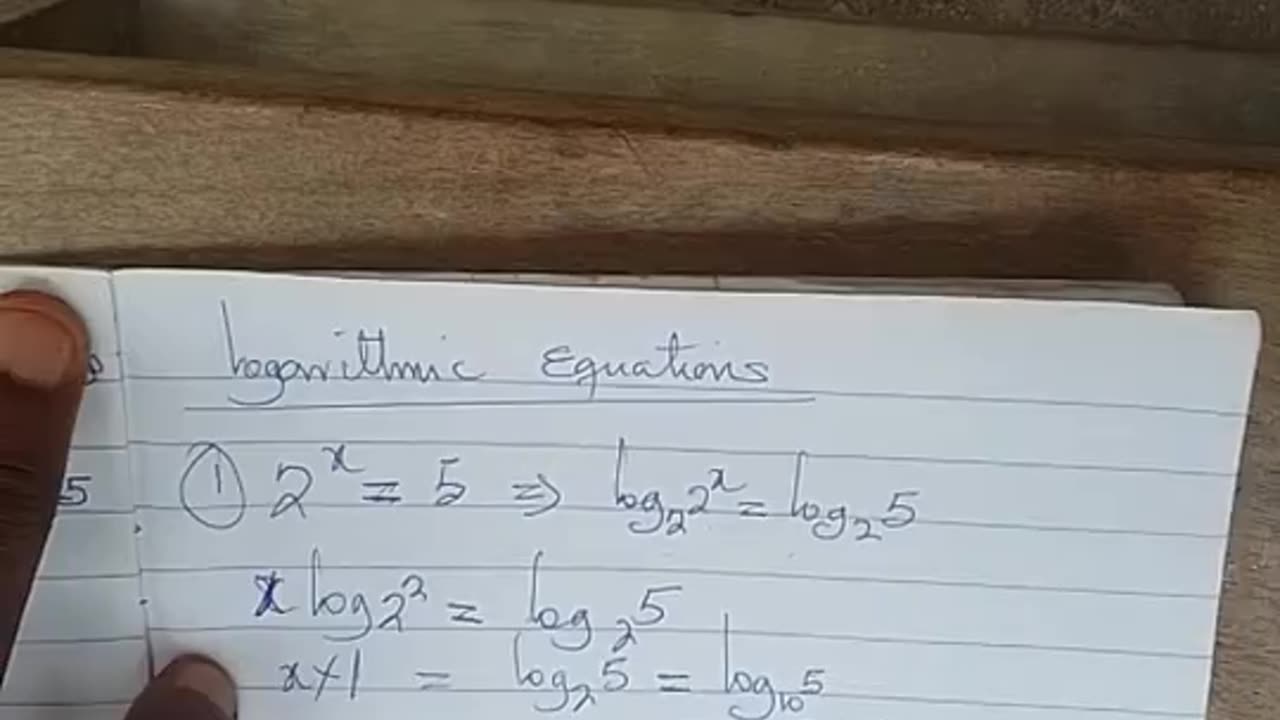 Logarithms