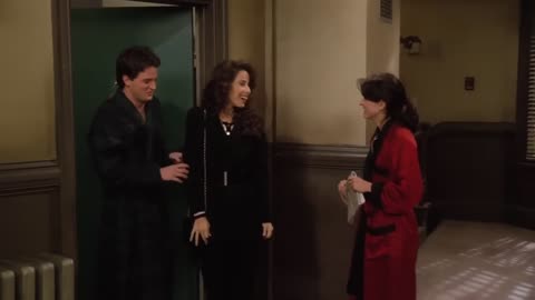 Chandler Gets Caught With Janice _ Friends