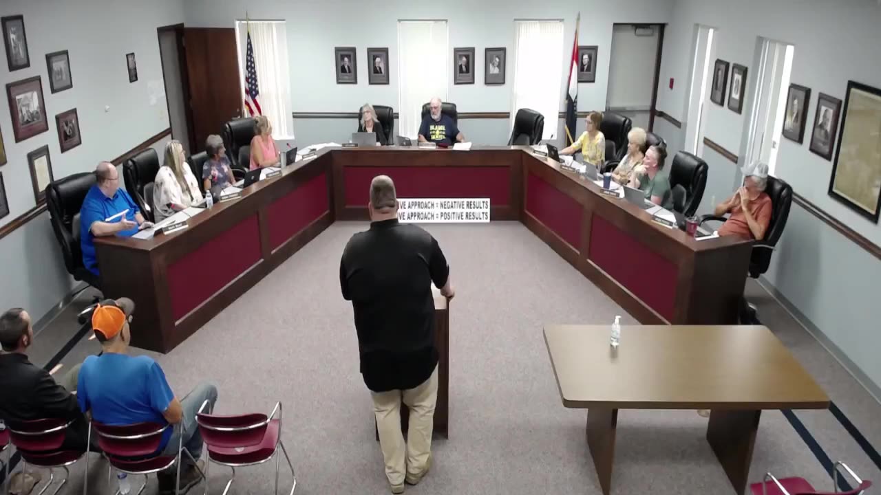 August 17, 2023 - City of Mountain Grove, MO - Special Board of Alderman Meeting