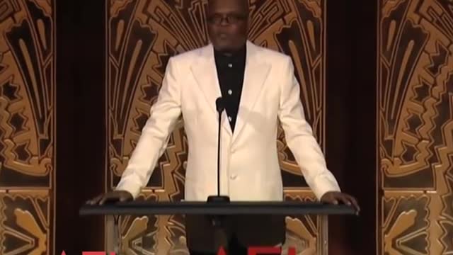 Samuel L. Jackson Salutes Morgan Freeman at the 39th AFI Life Achievement Award Show