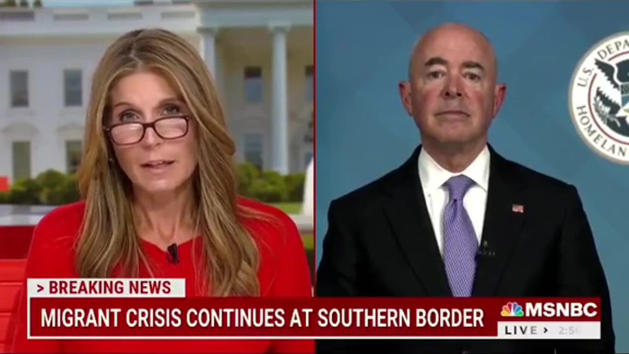 Mayorkas admits to open border