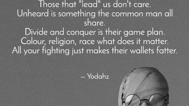 Speak up