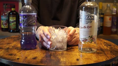 Cruzan Vanilla Rum & Mt Dew Game Fuel Mystic Punch
