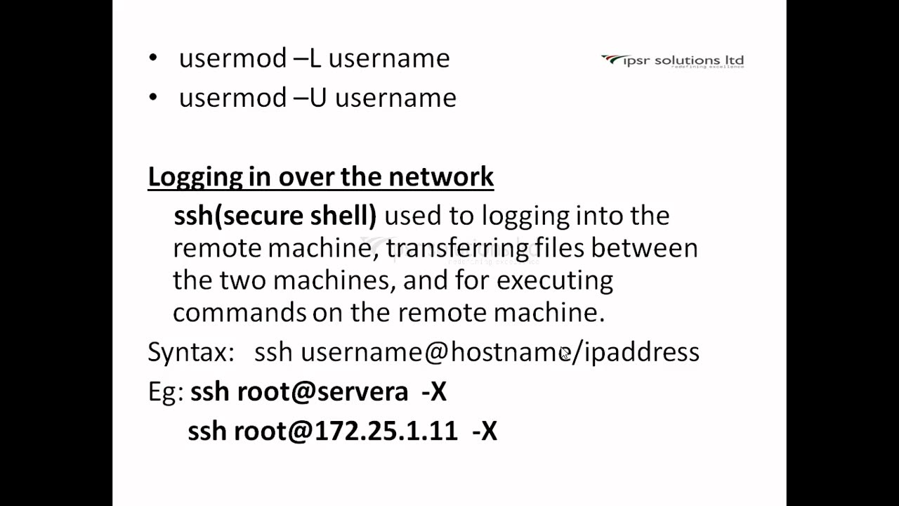 Linux - Accessing the Command Line - Presentation (Malayalam)