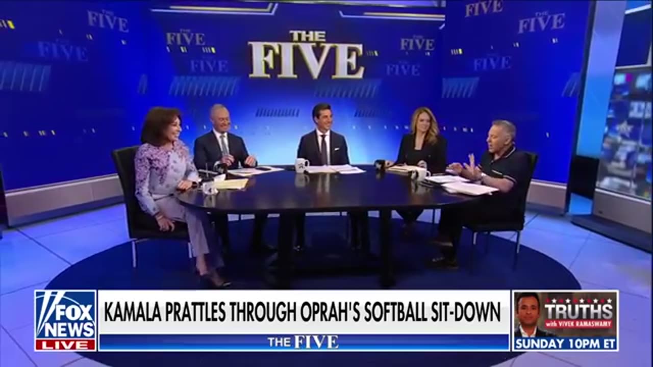 'The Five' reacts to Oprah's star-studded sit-down with Kamala Harris