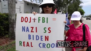 Trump supporters rally in Miami ahead of federal indictment.