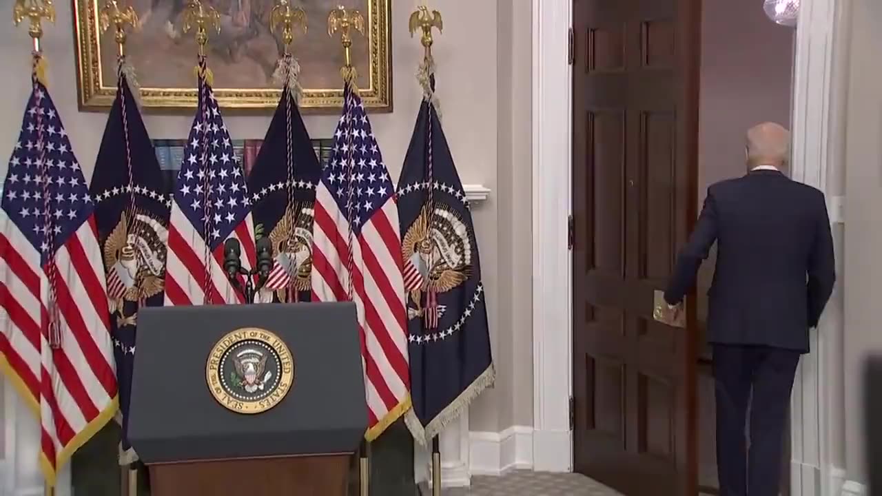 President Biden Addresses Bank Collapse in Brief Speech but Refuses Questions from Journalists