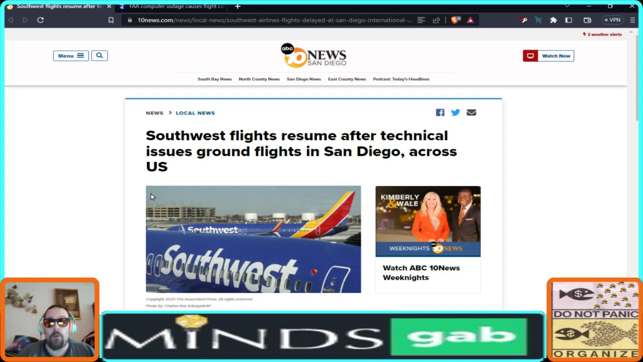 Southwest Flights Delayed By 'Glitch'