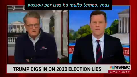 Joe Scarborough, da MSNBC, está visivelmente abalado após a CNN Town Hall de Trump na noite passada