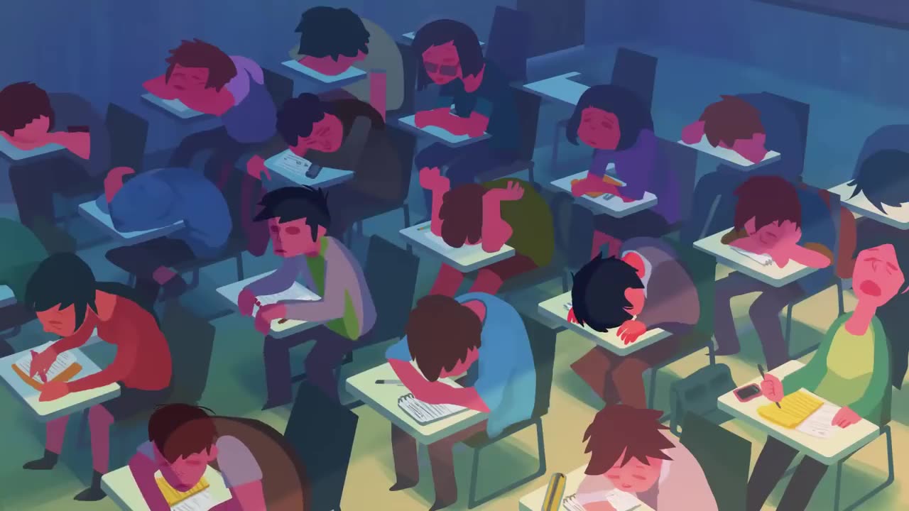 Classroom Animation video