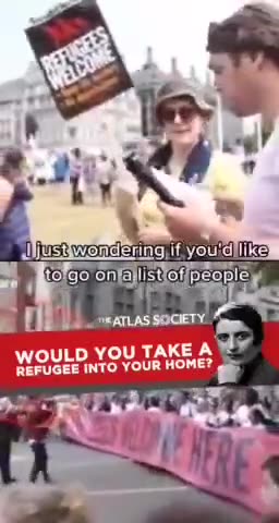 REFUGEES WELCOME BUT...