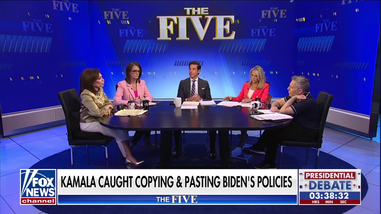 Judge Jeanine: Kamala just got caught copying and pasting Biden's policies