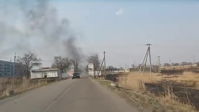 Ukraine War - Fire at Air Base in Russia's Ussuriysk