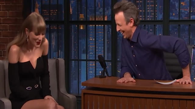 Taylor Swift Farts on Seth Myers & Ellen and admits that everyone does it!