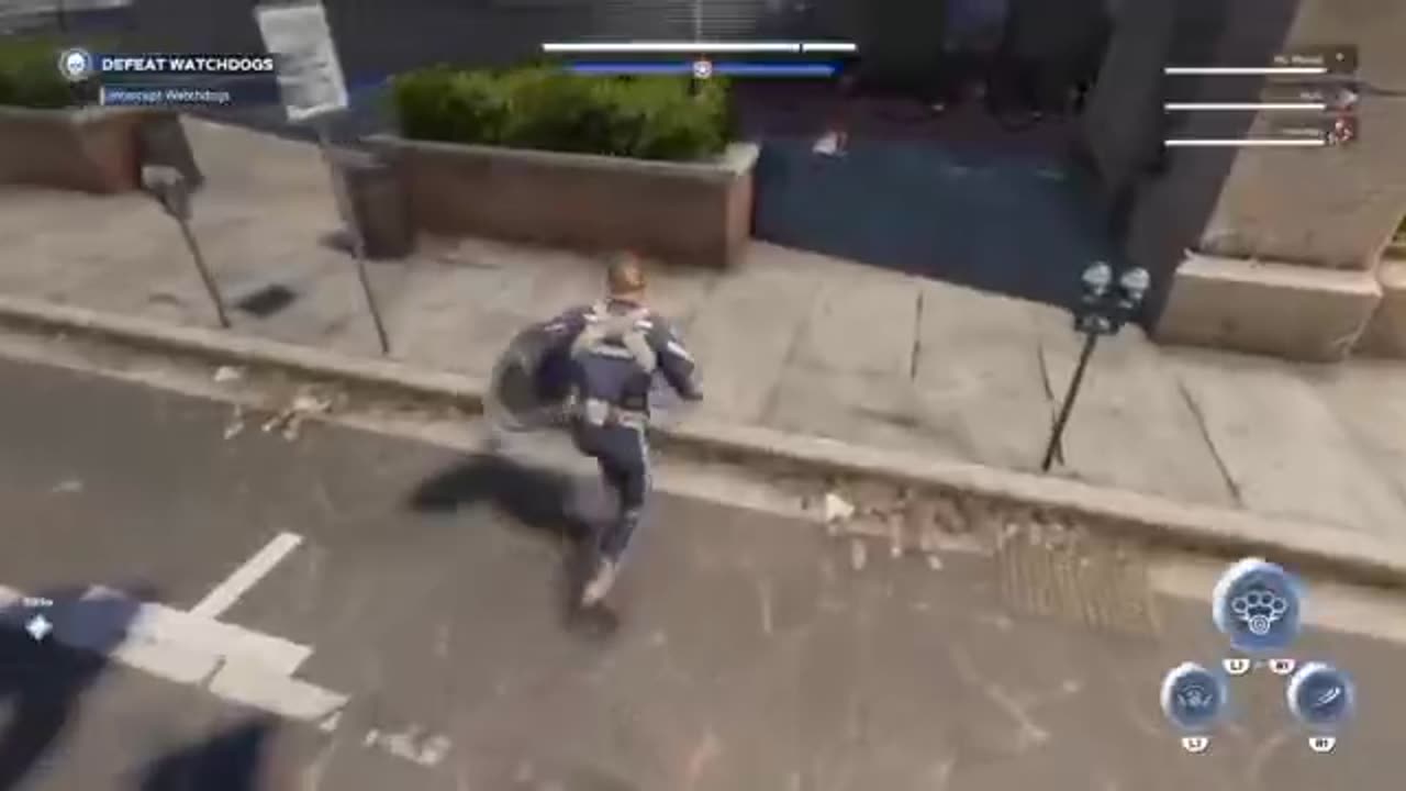 Captain America Parkour | Marvel's Avengers Game