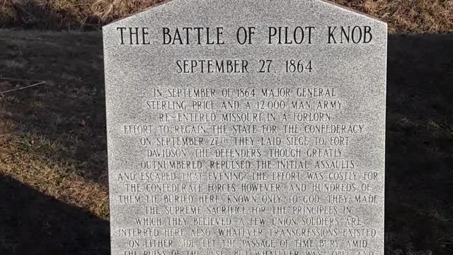 Fort Davidson in Missouri The Battle of Pilot Knob Sept.27, 1864