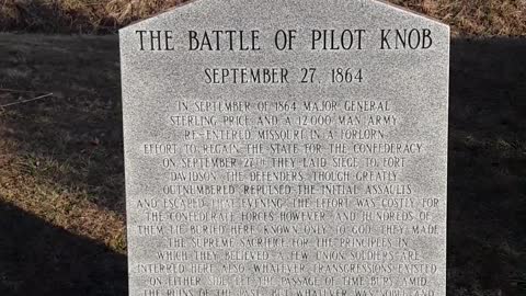 Fort Davidson in Missouri The Battle of Pilot Knob Sept.27, 1864