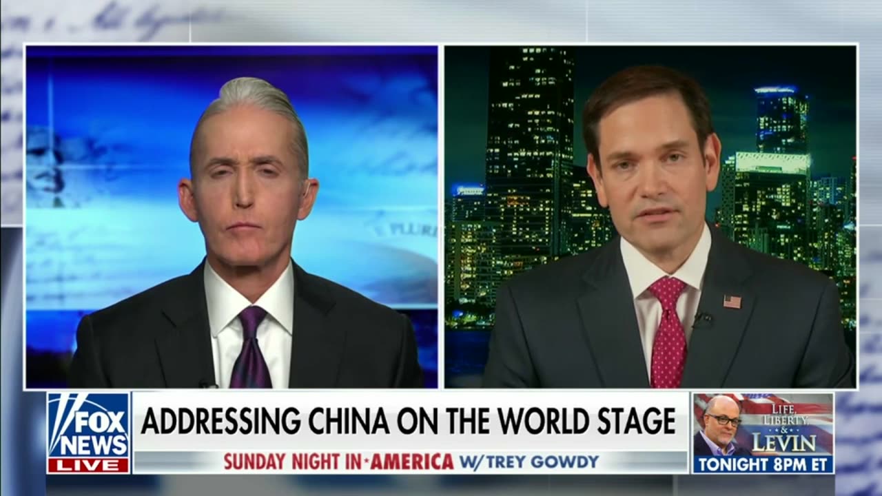 Rubio: The central issue is combatting China and making better decisions