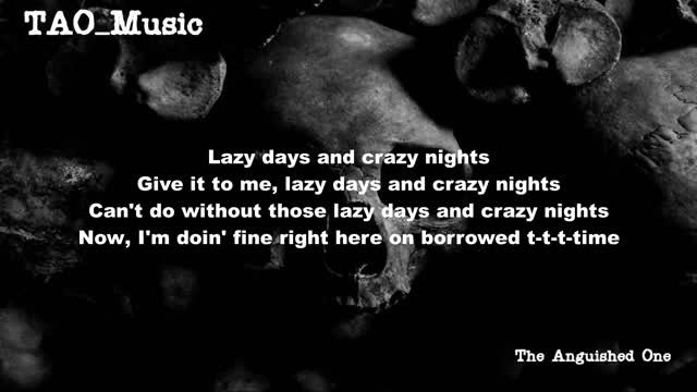 Tesla Lazy Days Crazy Nights with Lyrics