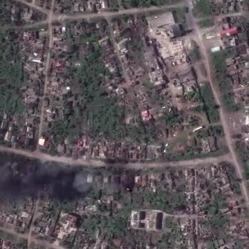 Proměny Bachmutu před začátkem války a po skončení osvobození