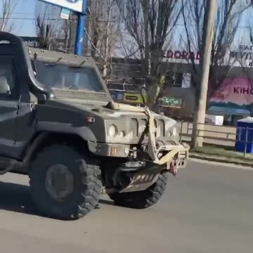 Russian troops in Kherson