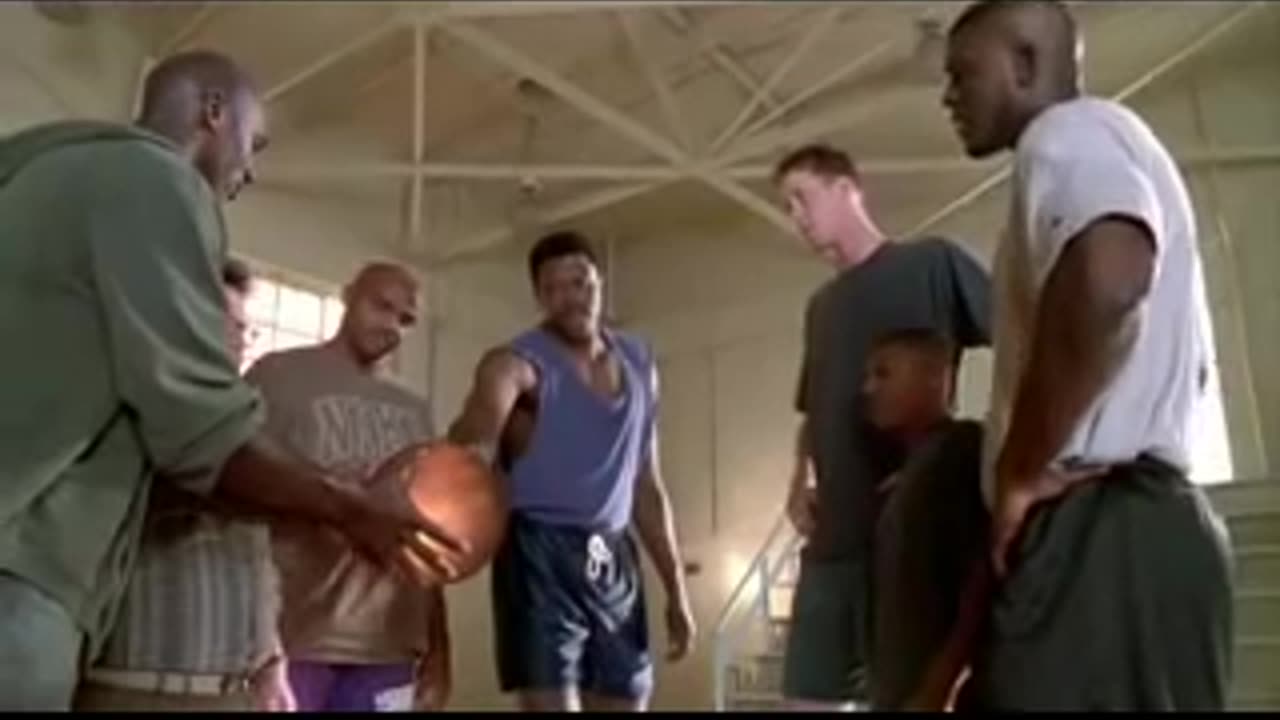 Michael Jordan returns the stolen talents in Space Jam.