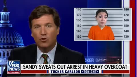 Tucker Carlson- AOC and Ilhan Omar were put in invisible handcuffs #shorts