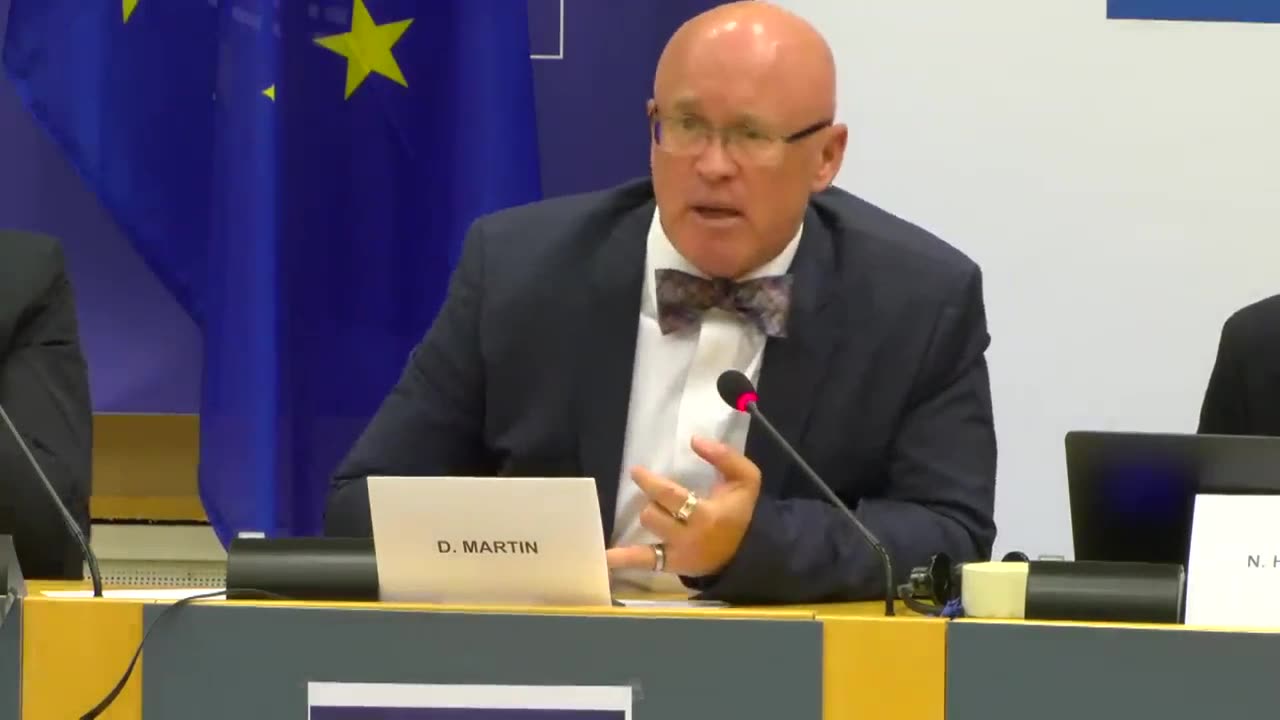 International Covid Summit III - part 1 - European Parliament, Brussels - David Martin