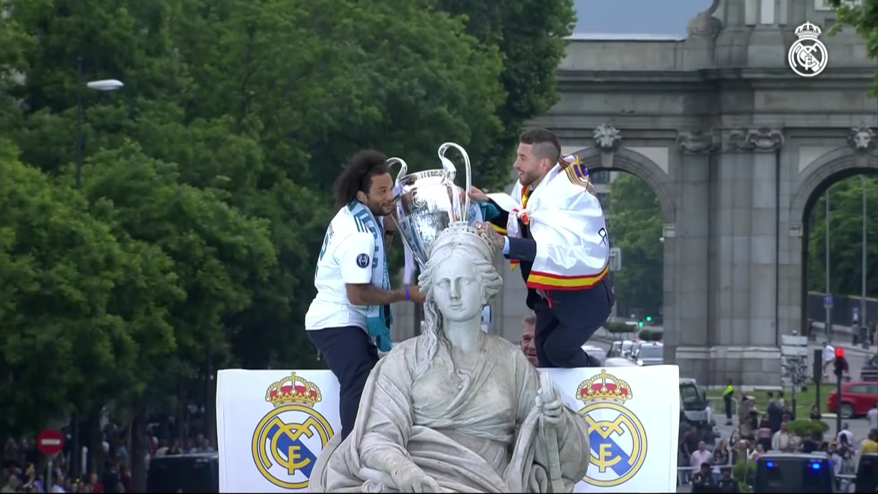 Real Madrid FULL CELEBRATION