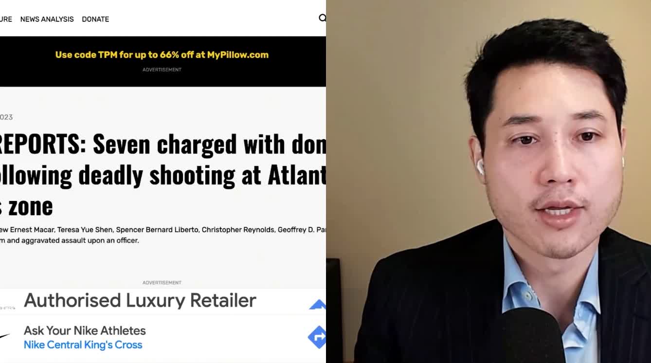 Andy Ngo compares members of an Atlanta autonomous zone to Islamic extremists.