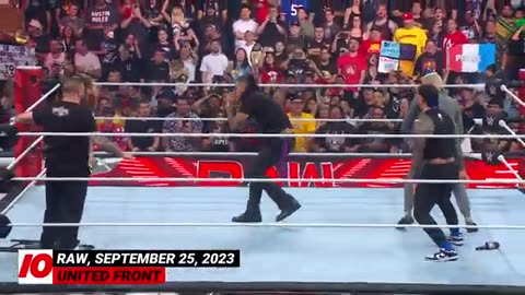 Top 10 Monday night RAW